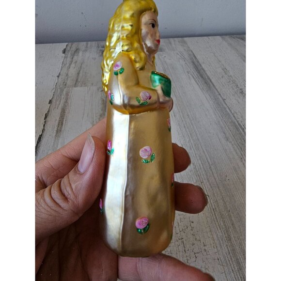 Patricia breen ? girl bowl spoon Carnation ornament Xmas tree - Picture 5 of 8